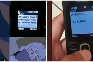 11 Meme lucu SMS gebetan pakai HP jadul ini bikin nyengir lebar