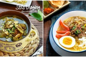 15 Resep soto daging sapi, enak, segar, dan bumbunya nendang