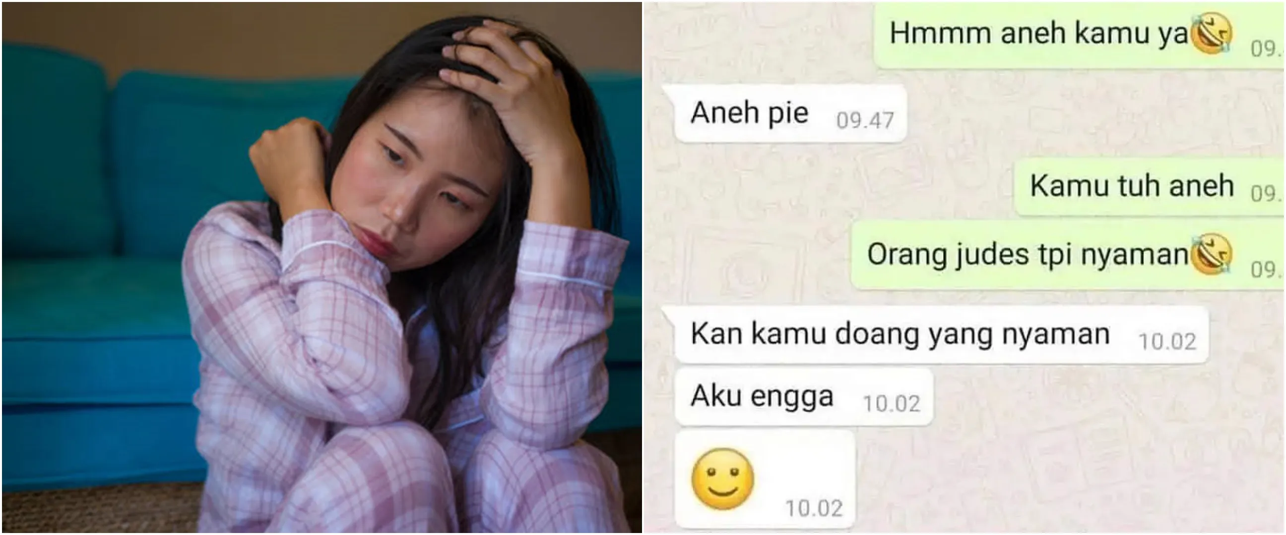 13 Chat lucu cinta bertepuk sebelah tangan ini bikin senyum miris