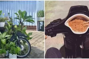 11 Potret lucu motor alih fungsi ini bikin lihat dua kali