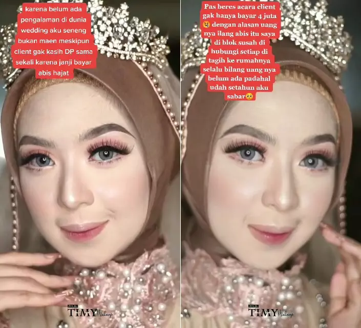 mua baru kena tipu klien © TikTok mua baru kena tipu klien © TikTok