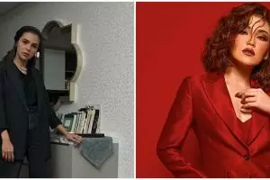Punya mantan suami sama, 11 beda gaya Rosmanizar dan Ayu Ting Ting