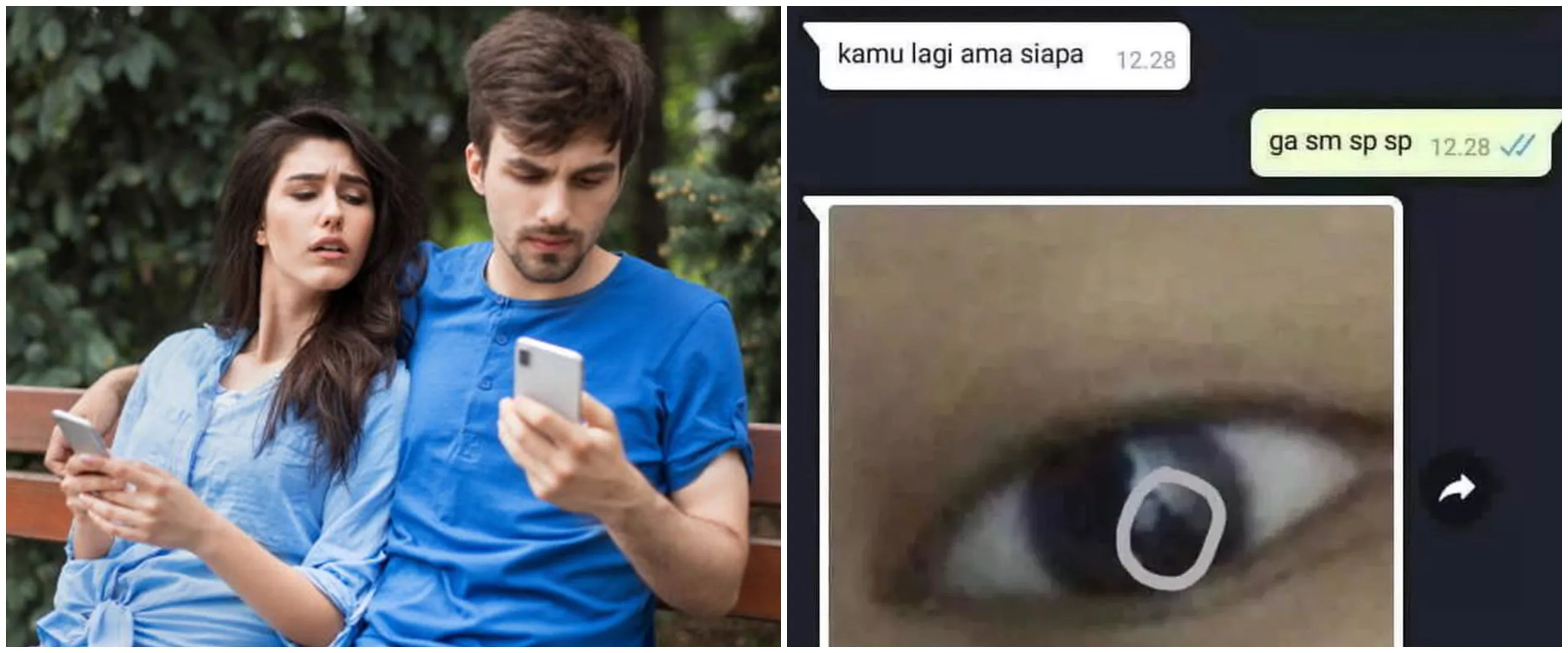 11 Chat lucu pacar terlalu posesif ini bikin geleng kepala