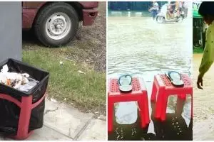 11 Potret lucu memanfaatkan bangku ini idenya kreatif abis