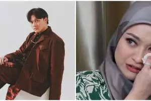 Momen Rizky Febian hibur Nathalie Holscher saat nangis, manis banget