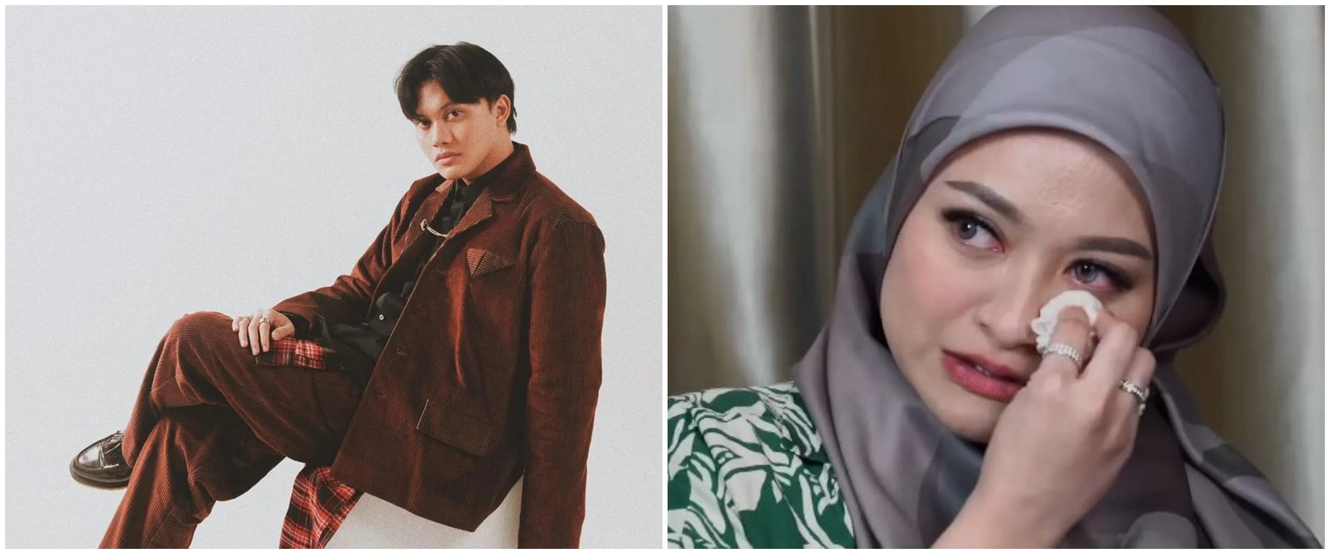 Momen Rizky Febian hibur Nathalie Holscher saat nangis, manis banget