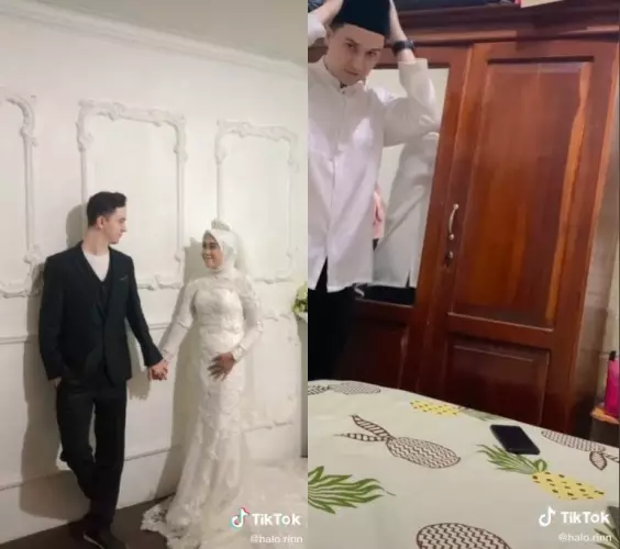 jodoh wanita ini sesuai dengan harapannya © TikTok jodoh wanita ini sesuai dengan harapannya © TikTok