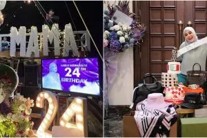 11 Momen Aurel buka kado ultah, tas miliaran hingga tiket liburan