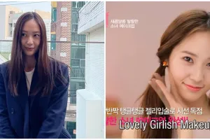 9 Tutorial makeup natural Krystal Jung, cocok untuk hangout