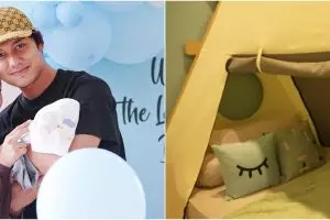 11 Potret kamar baru anak Lesty Kejora, mirip playground