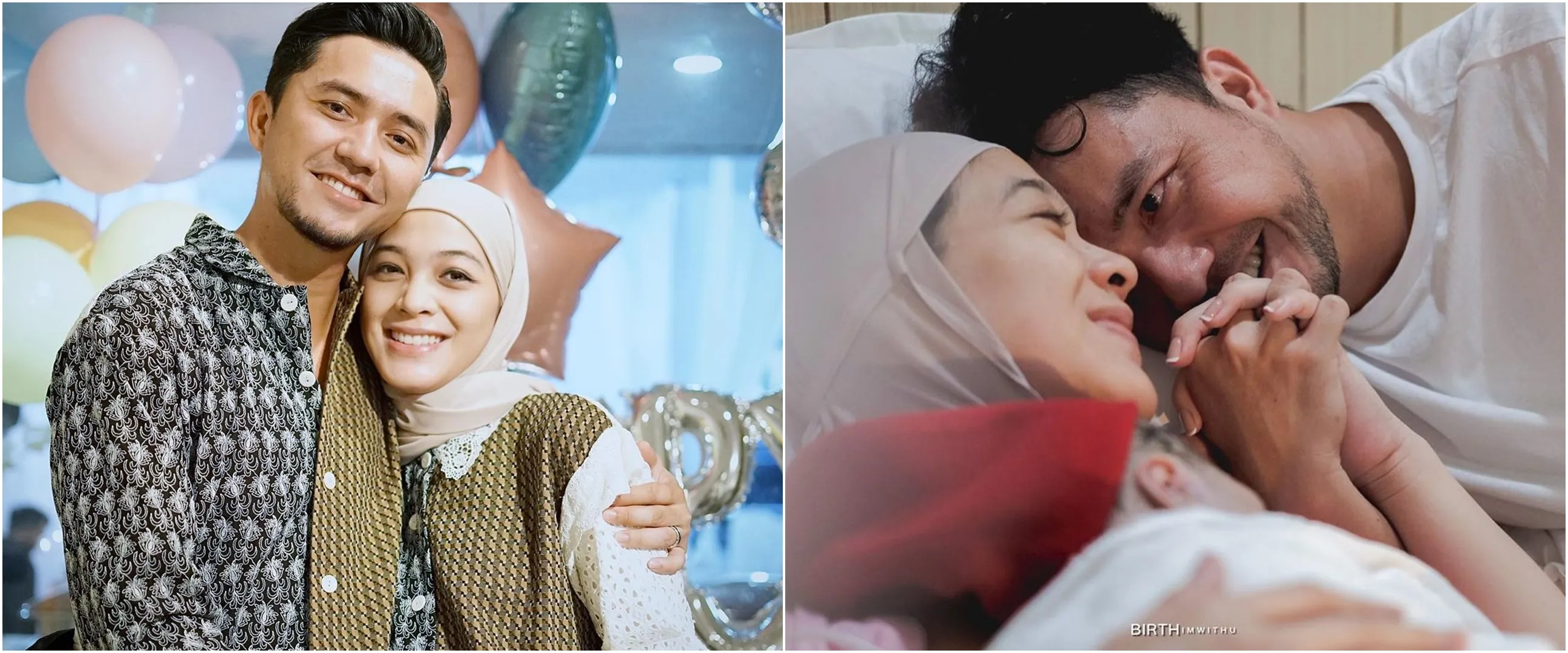 11 Momen Dian Ayu istri Omesh melahirkan anak ketiga, namanya unik