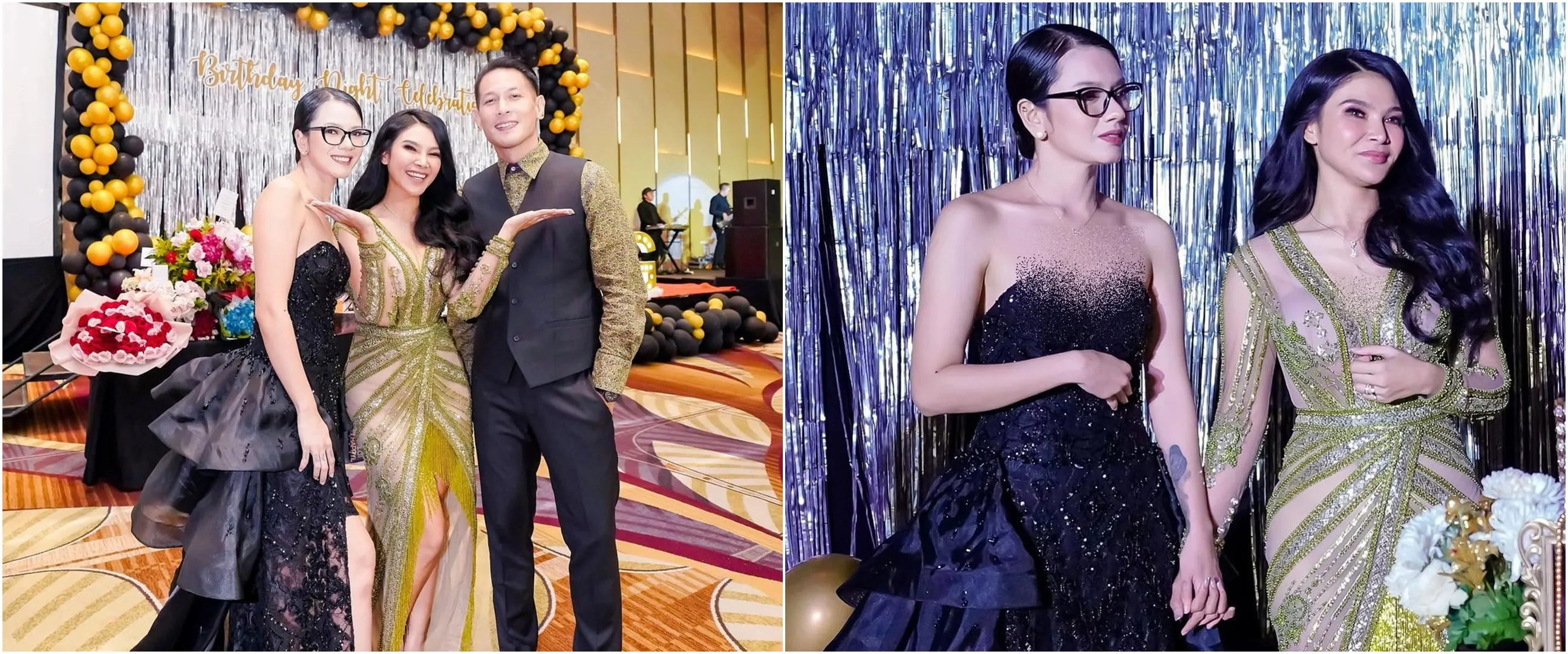 11 Potret Citra Anidya pacar Chef Juna di ultah adik, tatonya disorot