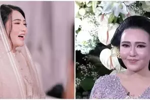 7 Detail busana Via Vallen dari pengajian hingga siraman