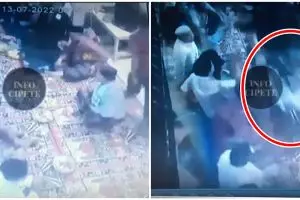 Pemotor terobos jemaah sedang tahlilan, lindas makanan hajatan