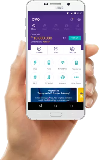 tarik tunai saldo OVO © 2022 brilio.net