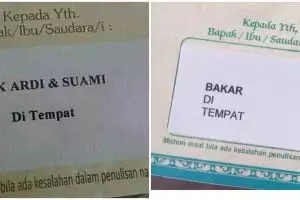 15 Tulisan lucu di undangan ini absurd abis, bacanya bikin mikir keras