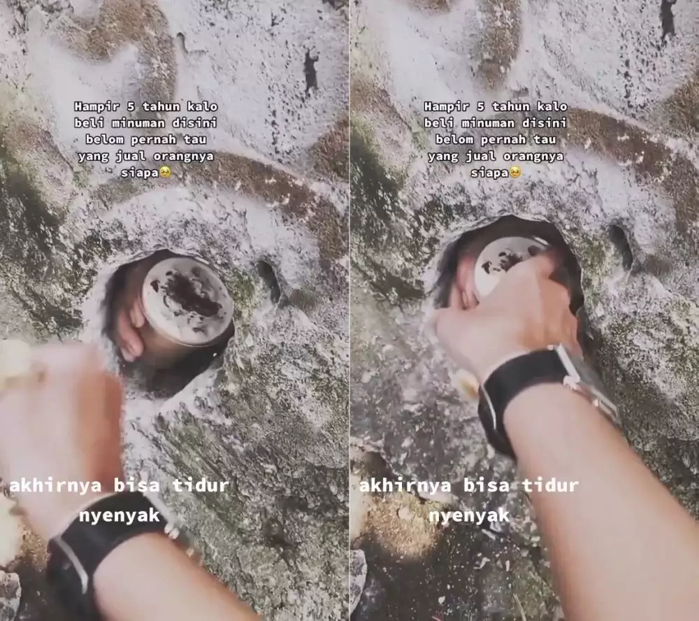 penjual di warung tembok © TikTok penjual di warung tembok © TikTok