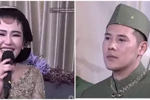 9 Momen malam midodareni Via Vallen dan Chevra Yolandi, sakral