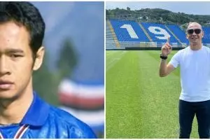 11 Jejak karier Kurniawan Dwi Yulianto, bakal setim dengan Fabregas