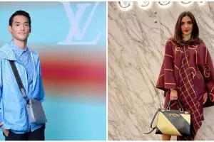 Gaya 13 seleb di event brand fashion dunia, Raisa di acara Burberry