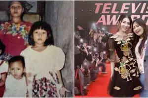 11 Potret Via Vallen dan Mella Rossa dari kecil, kakak adik bak kembar
