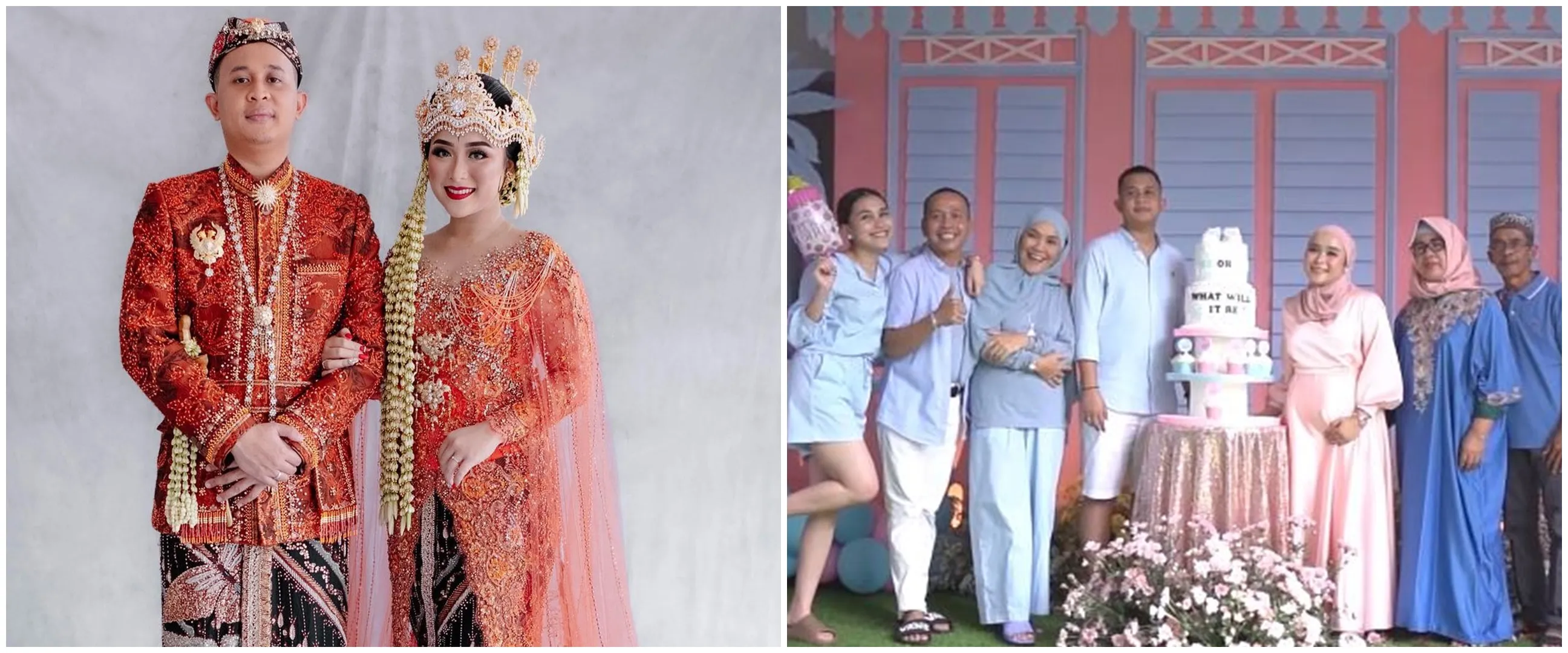 11 Momen gender reveal kehamilan Syifa adik Ayu Ting Ting, ibu pingsan