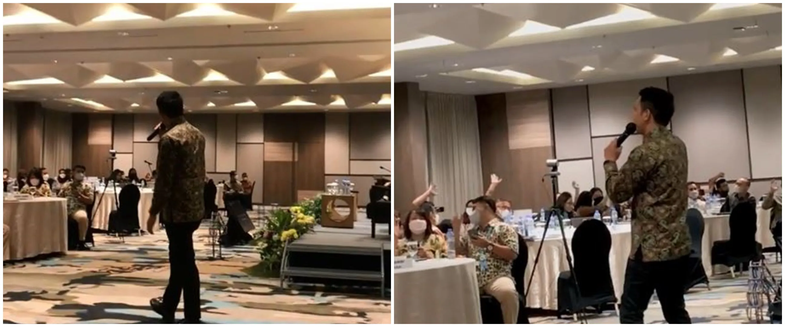 Vokalis band ini diundang jadi pemateri event, responsnya bikin takjub