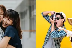 5 Ide pose photostudio bareng bestie, siap FYP TikTok