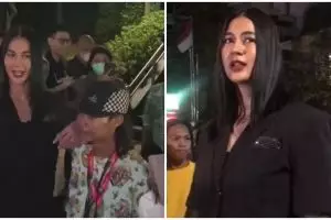 7 Momen Paula Verhoeven di Citayam Fashion Week, pose bareng Bonge