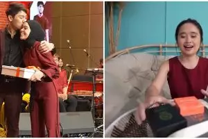 5 Potret hampers ulang tahun Rizky Billar, ada emas