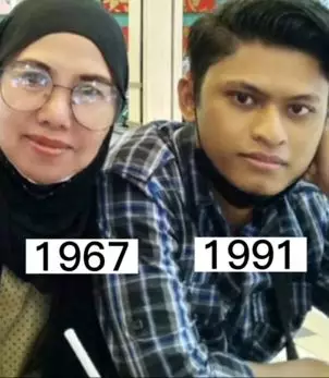 Kisah cinta tak pandang usia, kedua mempelai ini beda 24 tahun TikTok