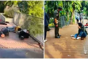 ABG Citayam Fashion Week tidur di emperan, ditertibkan Satpol PP