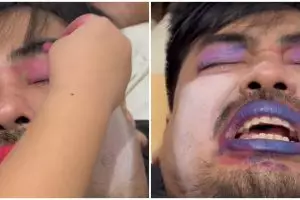 Wajah dirias putri kecilnya sampai bikin pangling, pria ini pasrah