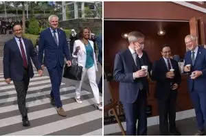 Momen Anies Baswedan di Citayam Fashion Week, ajak delegasi Eropa