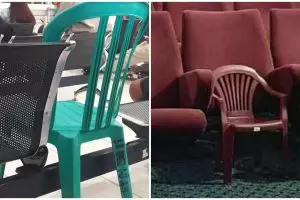 11 Potret kocak kursi habis diperbaiki ini bikin nyengir