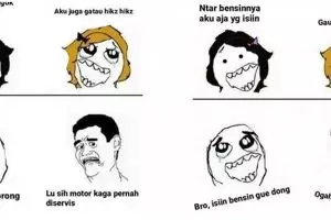 13 Meme lucu perbedaan reaksi antara cowok dan cewek ini relate abis