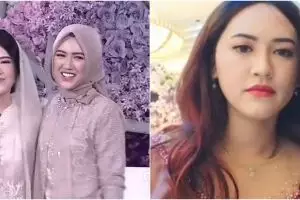 Pesona 9 gaya kondangan Happy Asmara, tampil beda pakai jilbab