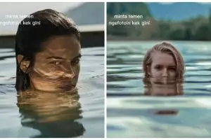 Wanita ini minta difotoin estetik sama teman, hasilnya bikin ngenes