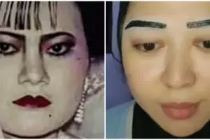MUA ini recreate riasan pengantin 80-an, potret hasilnya bikin melongo