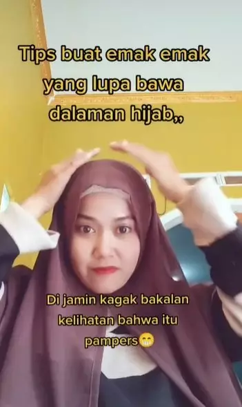tips dalaman hijab dari ibu-ibu © berbagai sumber