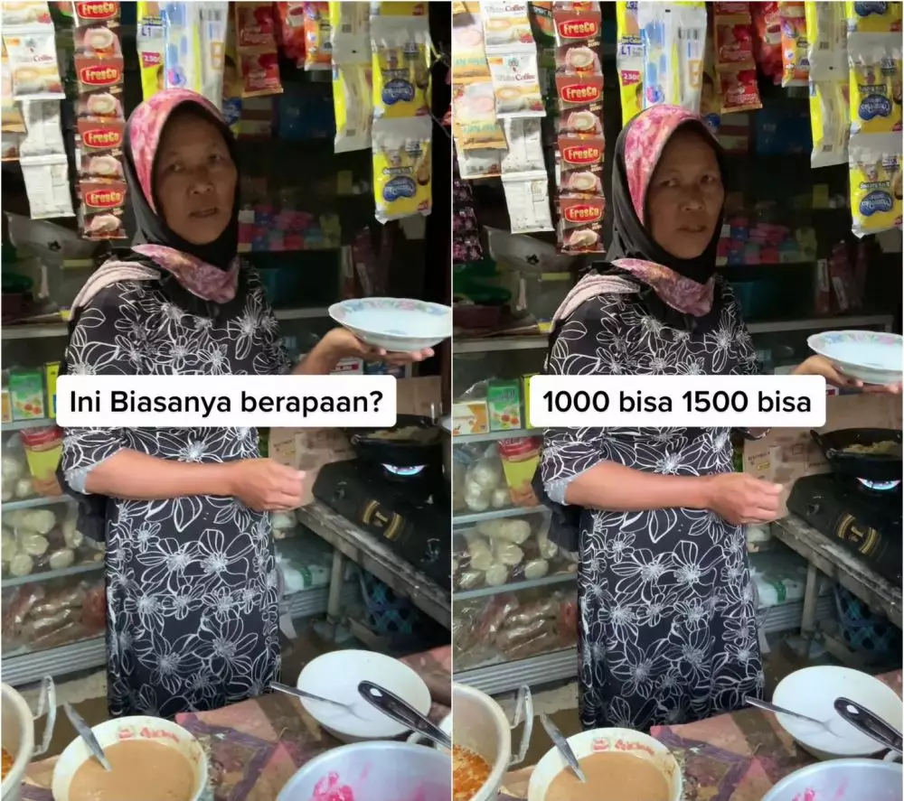 sarapan 1000 rupiah © TikTok