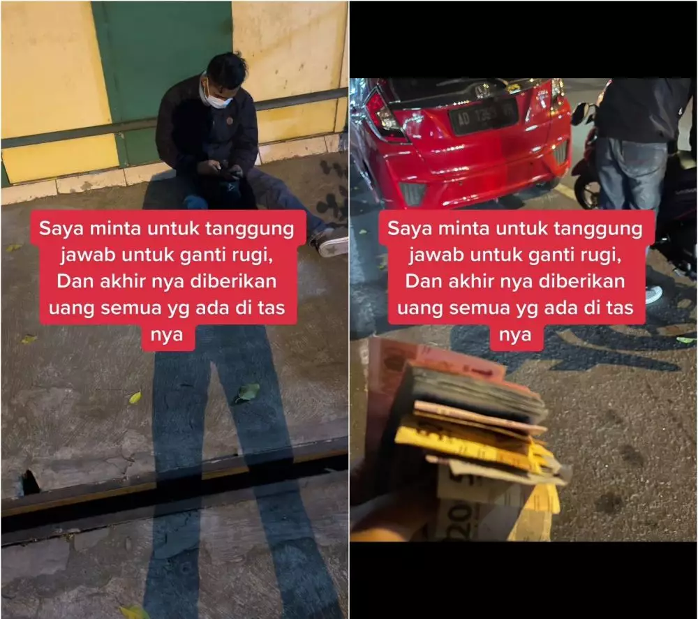 kembalikan uang ganti rugi © TikTok