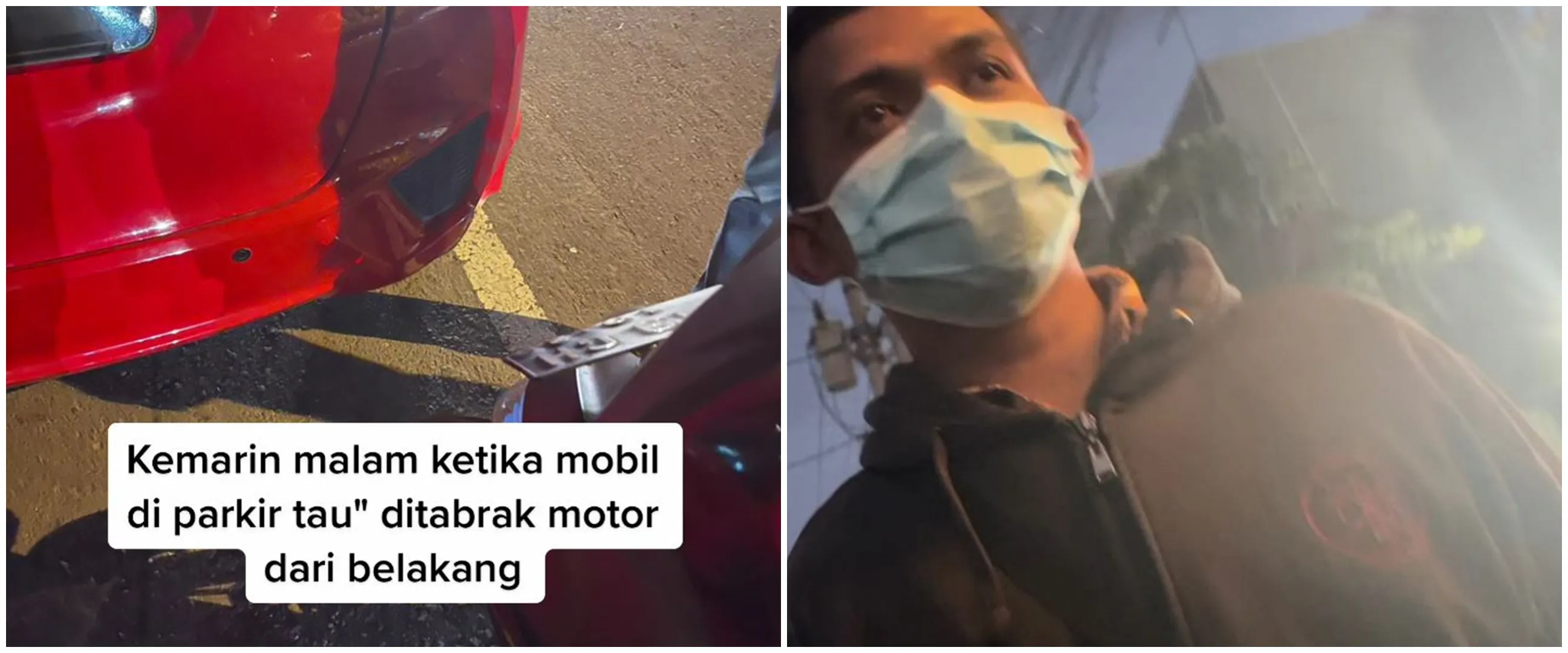 Pria kembalikan uang ganti rugi usai mobilnya ditabrak, bikin salut