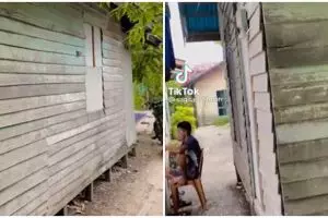 Rumah kayu ini tampak sederhana dari luar, tapi dalamnya bikin terpana