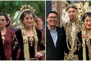 11 Momen pernikahan putra bungsu Sri Mulyani, Jokowi sebagai saksi