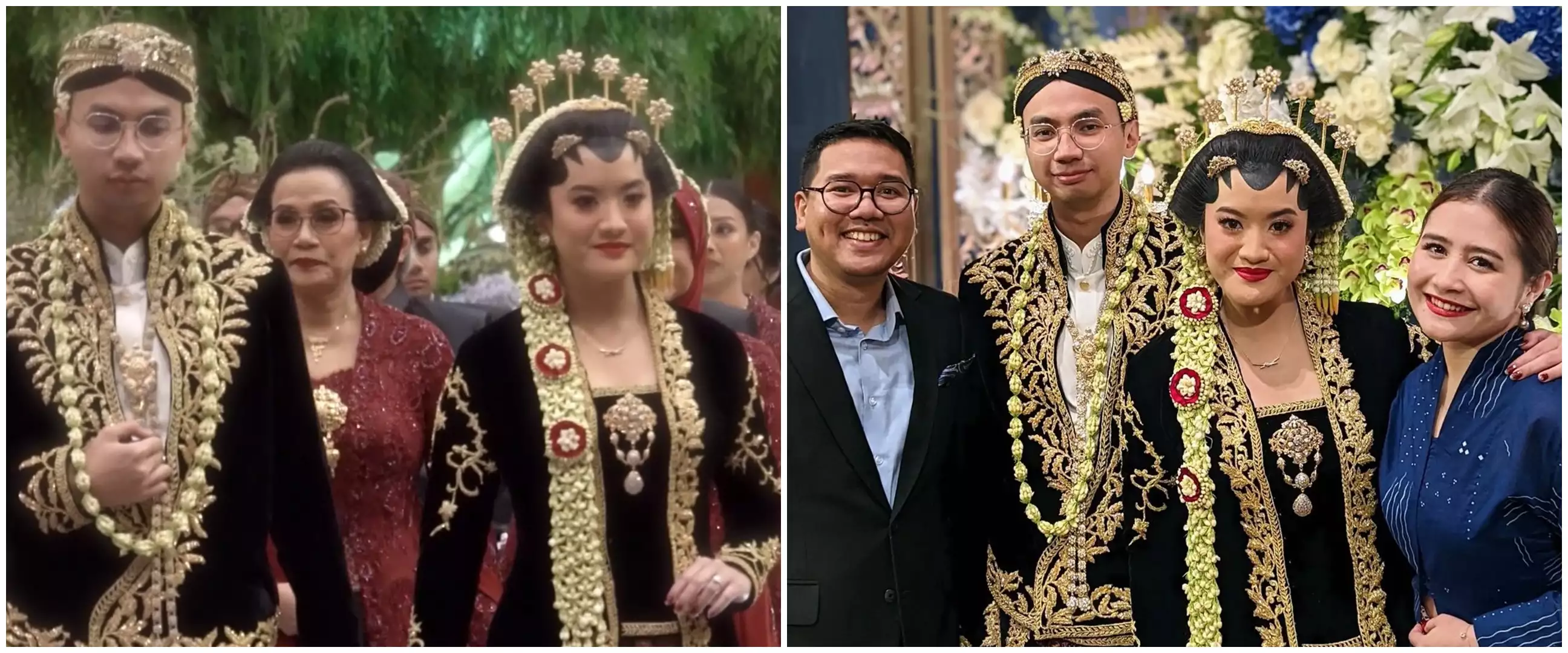 11 Momen pernikahan putra bungsu Sri Mulyani, Jokowi sebagai saksi