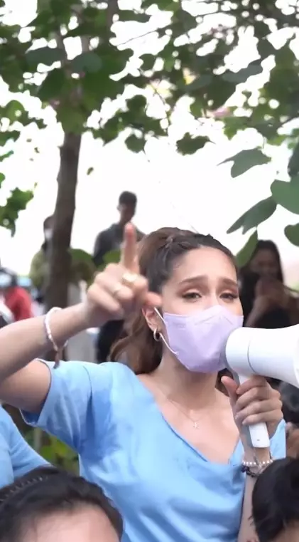 Cinta Laura di Citayam Fashion Week © Instagram