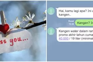 13 Chat lucu kangen mantan ini endingnya kocak