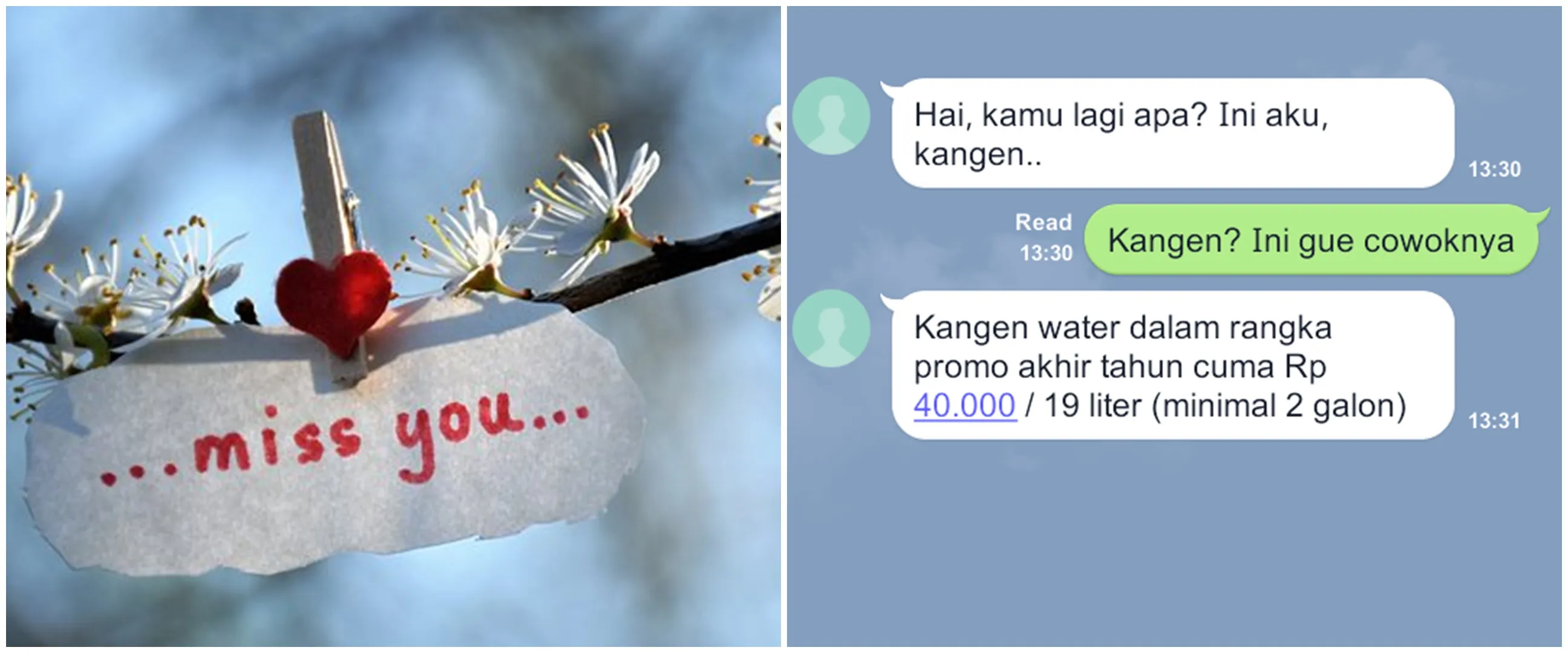 13 Chat lucu kangen mantan ini endingnya kocak