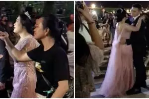 Momen unik pengantin rayakan pernikahan di Citayam Fashion Week